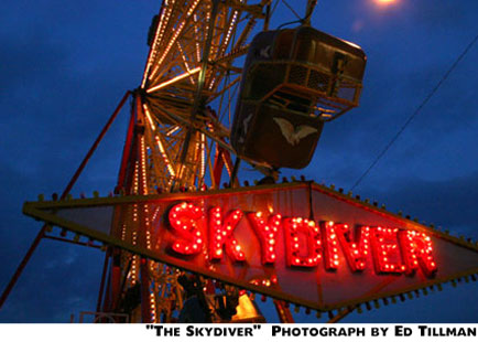 The Skydiver photo by Ed Tillman