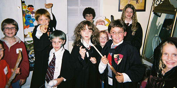 The Hogwarts students